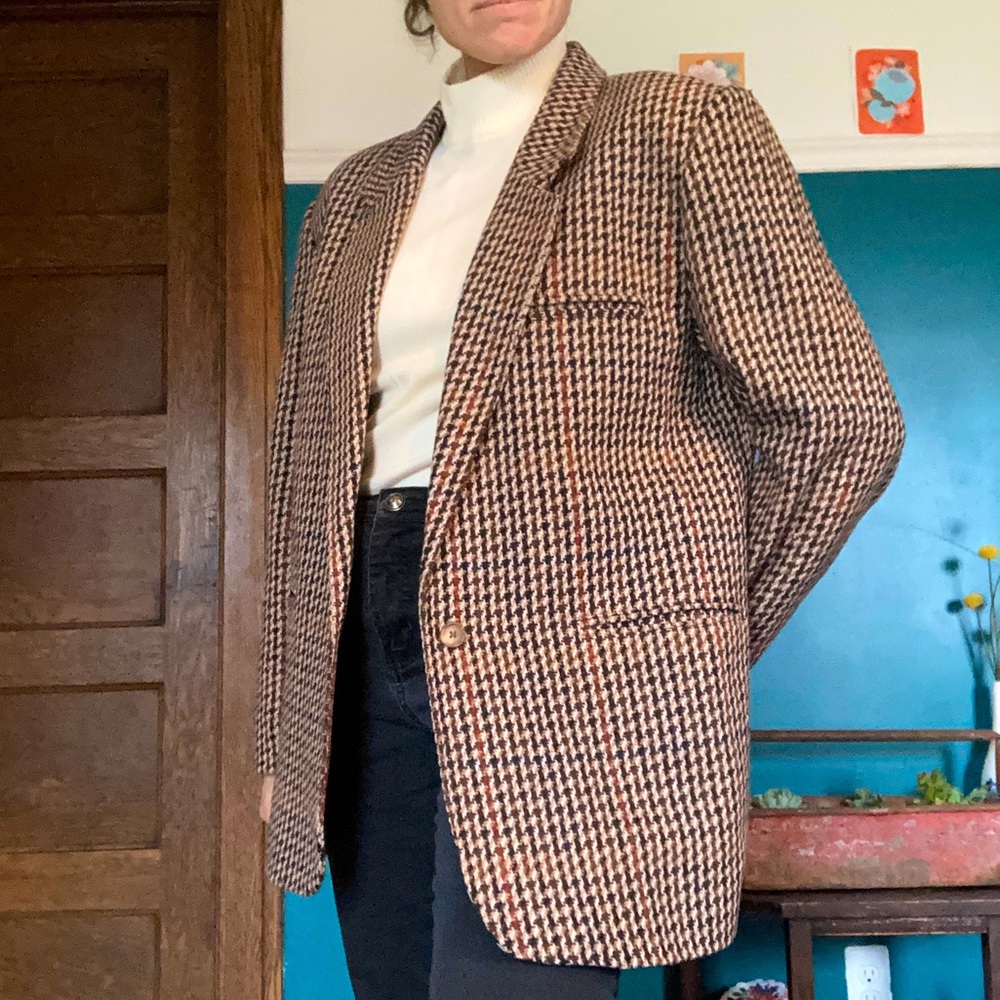 Vintage men’s wool blazer